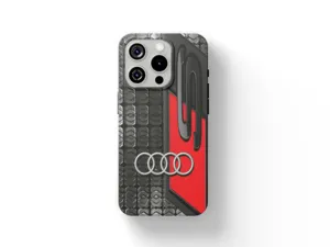 Audi Cover Silicone Smartphone Design Resistente